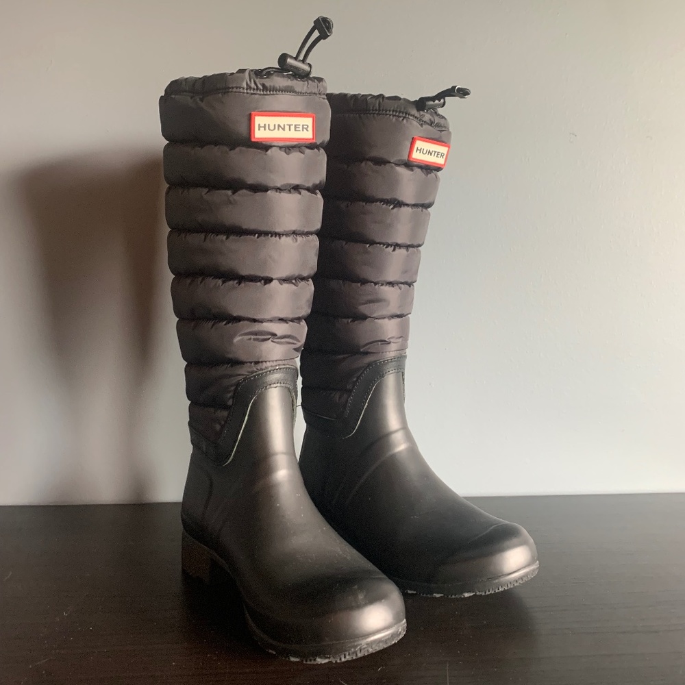 Hunter Puffer Rain/Snow Boots